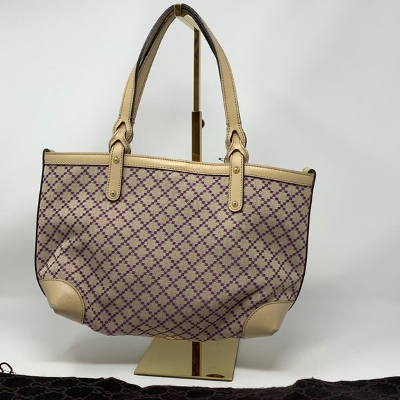 Authentic GUCCI With pouch Diamante Tote Bag - Picture 3 of 14
